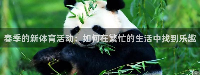 意昂5Kgame4平台注册：春季的新体育活动：如何在繁忙的生活中找到乐趣