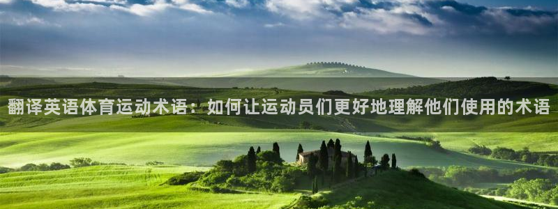 福建意昂5Kgame机电股份公司：翻译英语体育运动术语：如何让运动员们更好地理解
